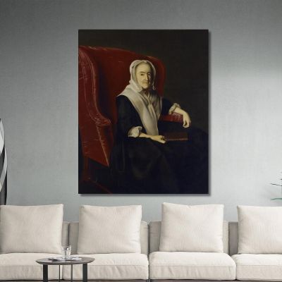 Mrs. John Powell Anna Susan Dummer John Singleton Copley jsg44 canvas print 