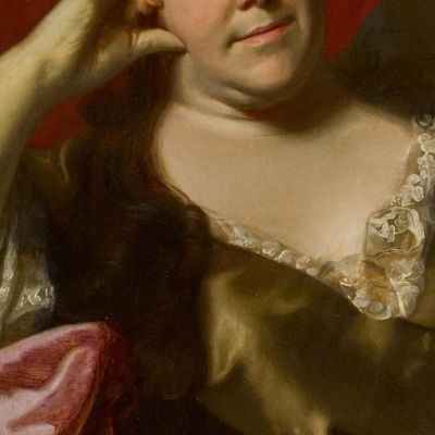 Mrs. John Scollay Mercy Greenleaf John Singleton Copley jsg45 canvas print