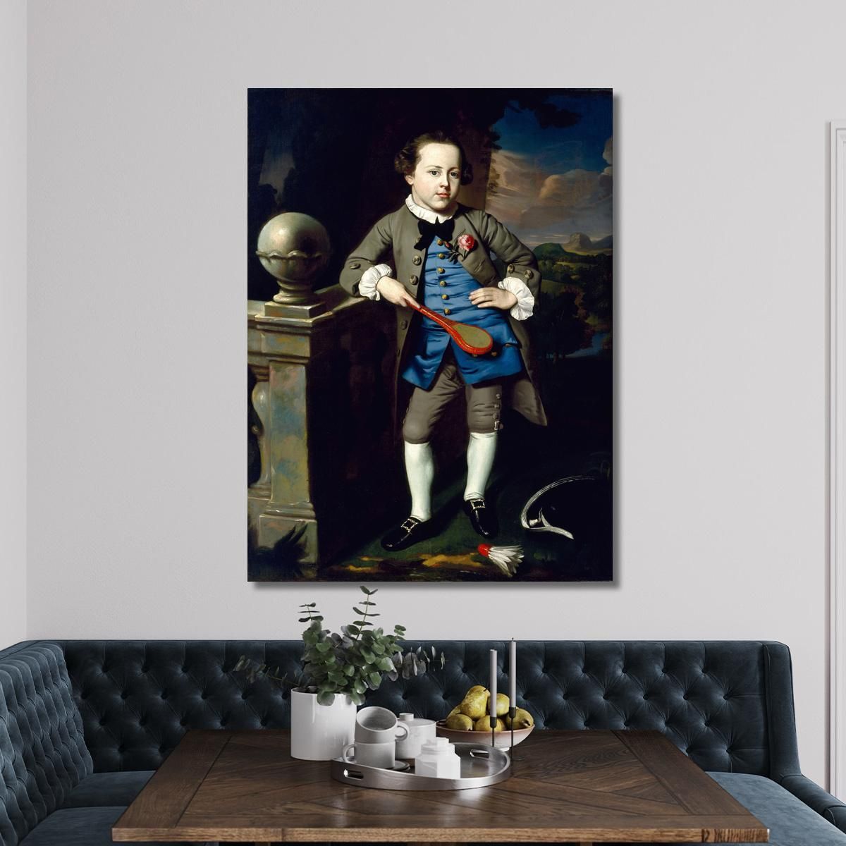Portrait Of A Boy John Singleton Copley jsg49 canvas print 
