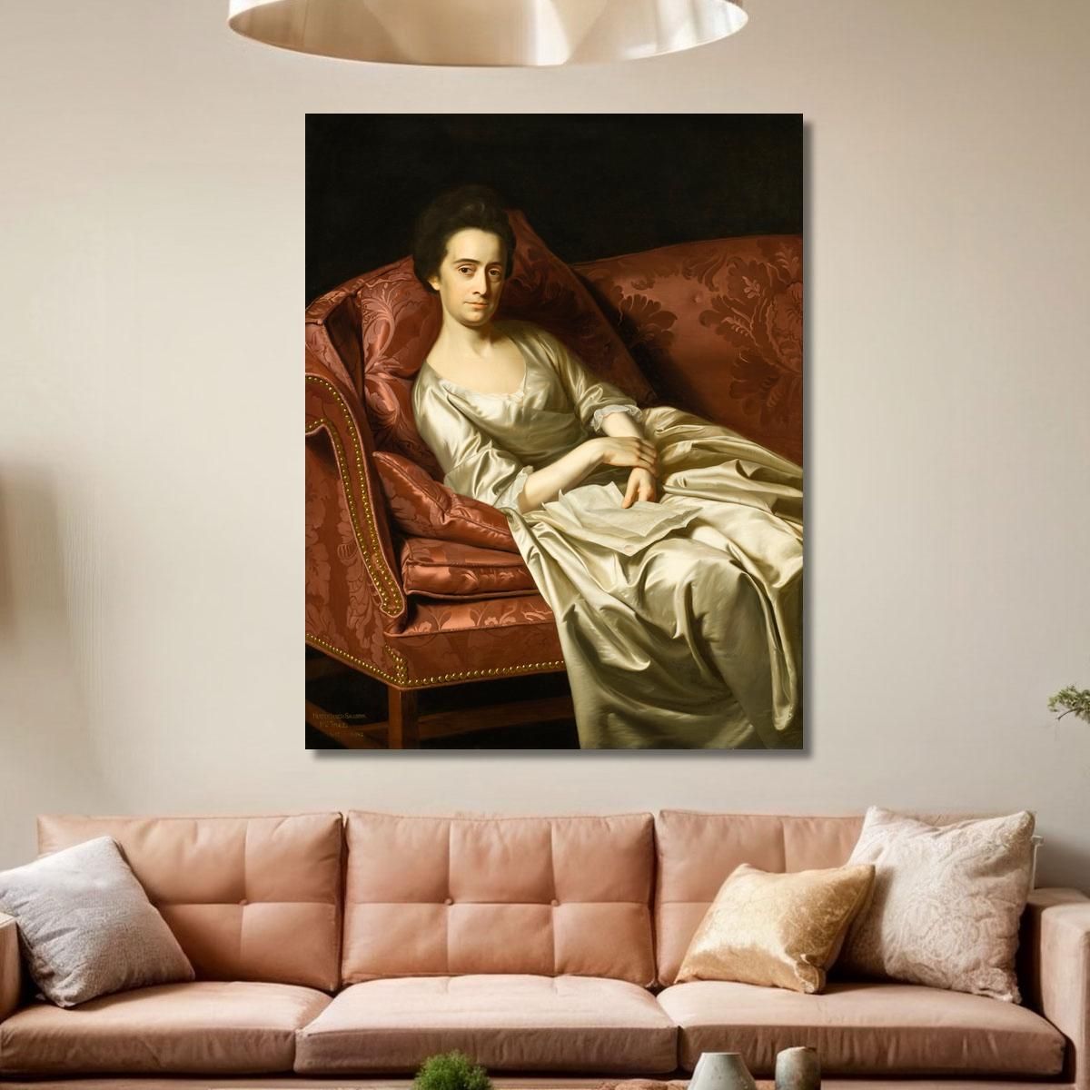 Portrait Of A Lady John Singleton Copley jsg50 canvas print 