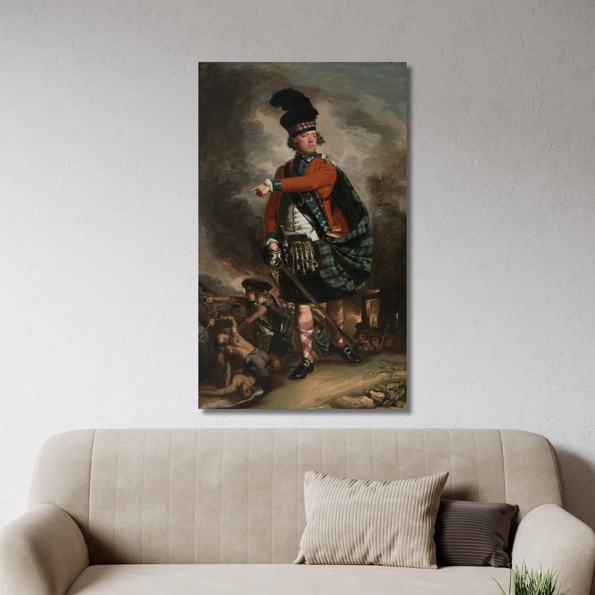 Portrait Of Hugh Montgomerie Later Twelfth Earl Of Eglinton John Singleton Copley jsg51 canvas print 