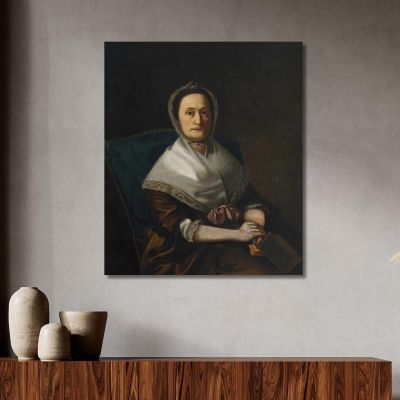 Portrait Of Mrs. Ebenezer Austin  John Singleton Copley jsg54 canvas print 