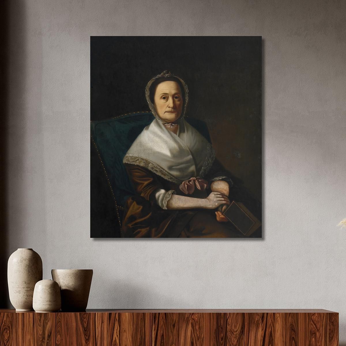 Portrait Of Mrs. Ebenezer Austin  John Singleton Copley jsg54 canvas print 