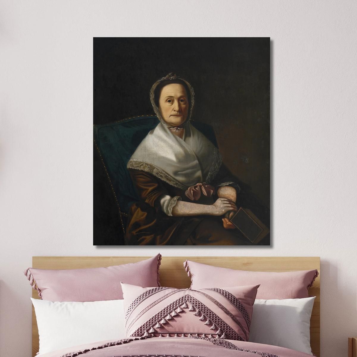 Portrait Of Mrs. Ebenezer Austin  John Singleton Copley jsg54 canvas print 