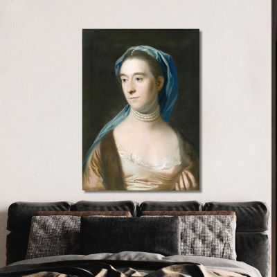 Portrait Of Mrs. Joseph Henshaw John Singleton Copley jsg55 canvas print 
