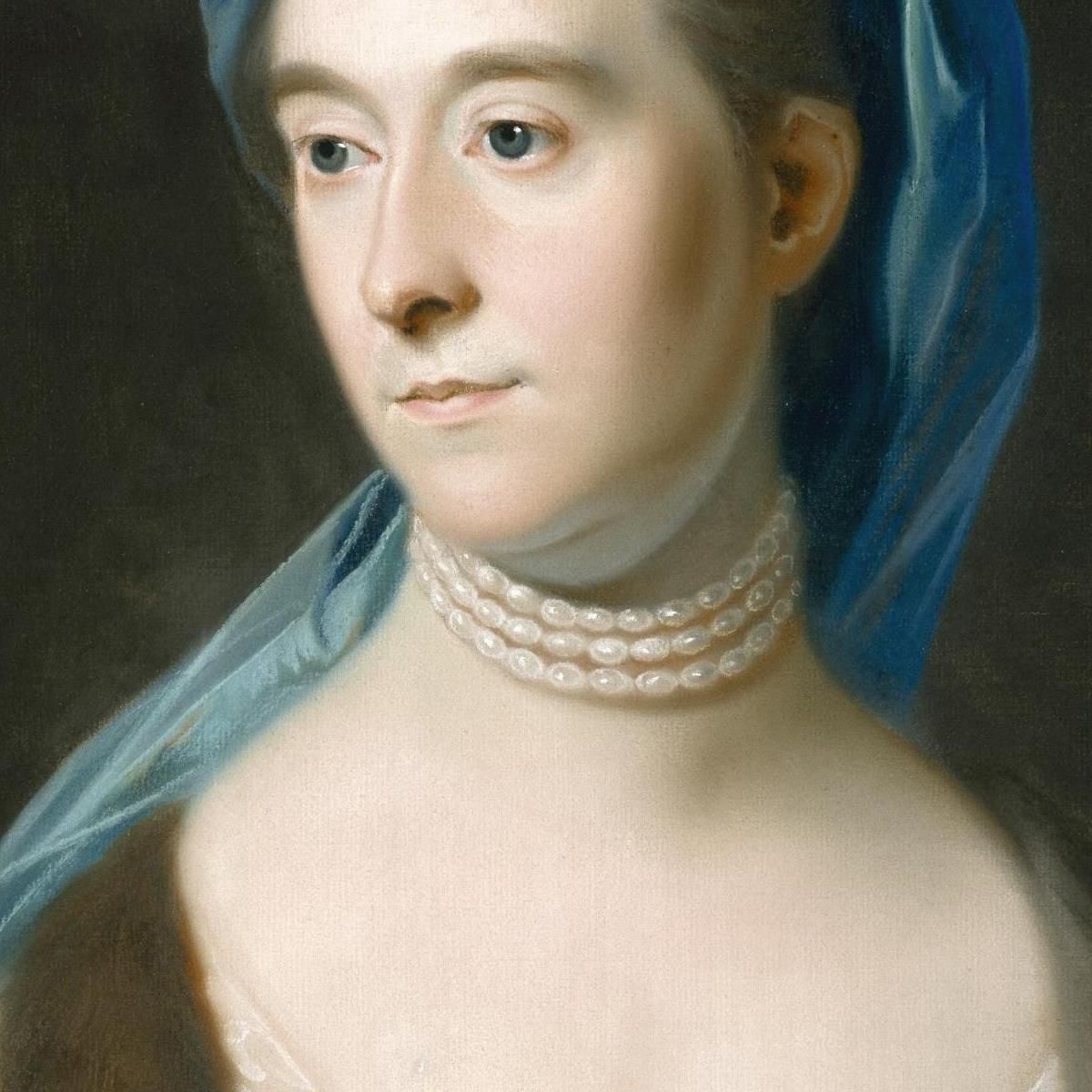 Portrait Of Mrs. Joseph Henshaw John Singleton Copley jsg55 canvas print