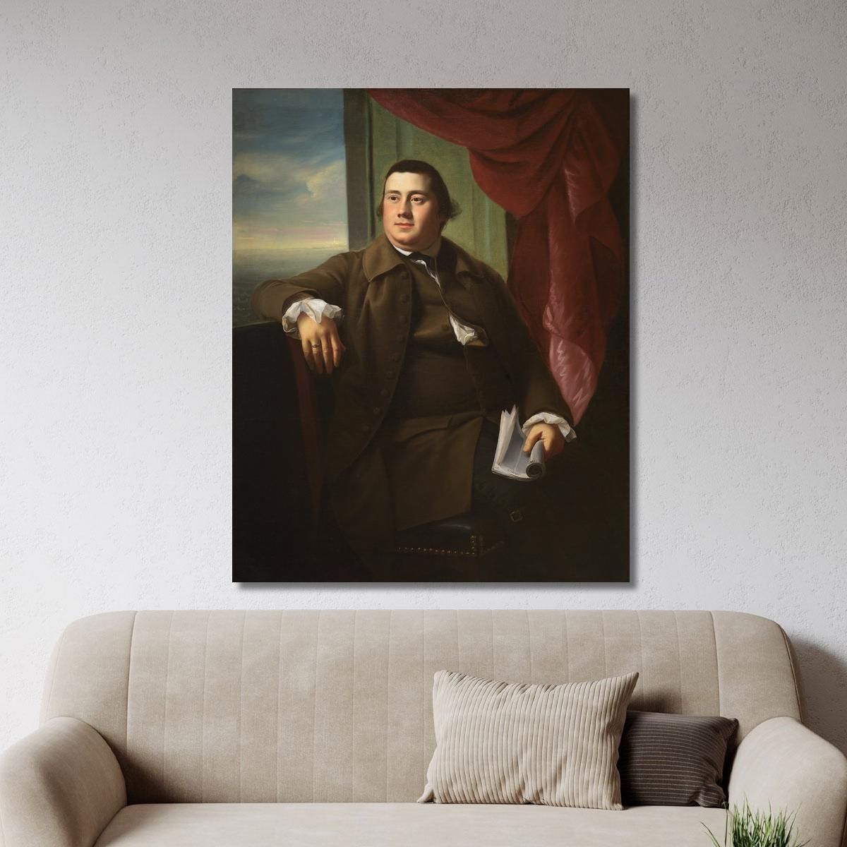 Robert Hooper John Singleton Copley jsg59 canvas print 