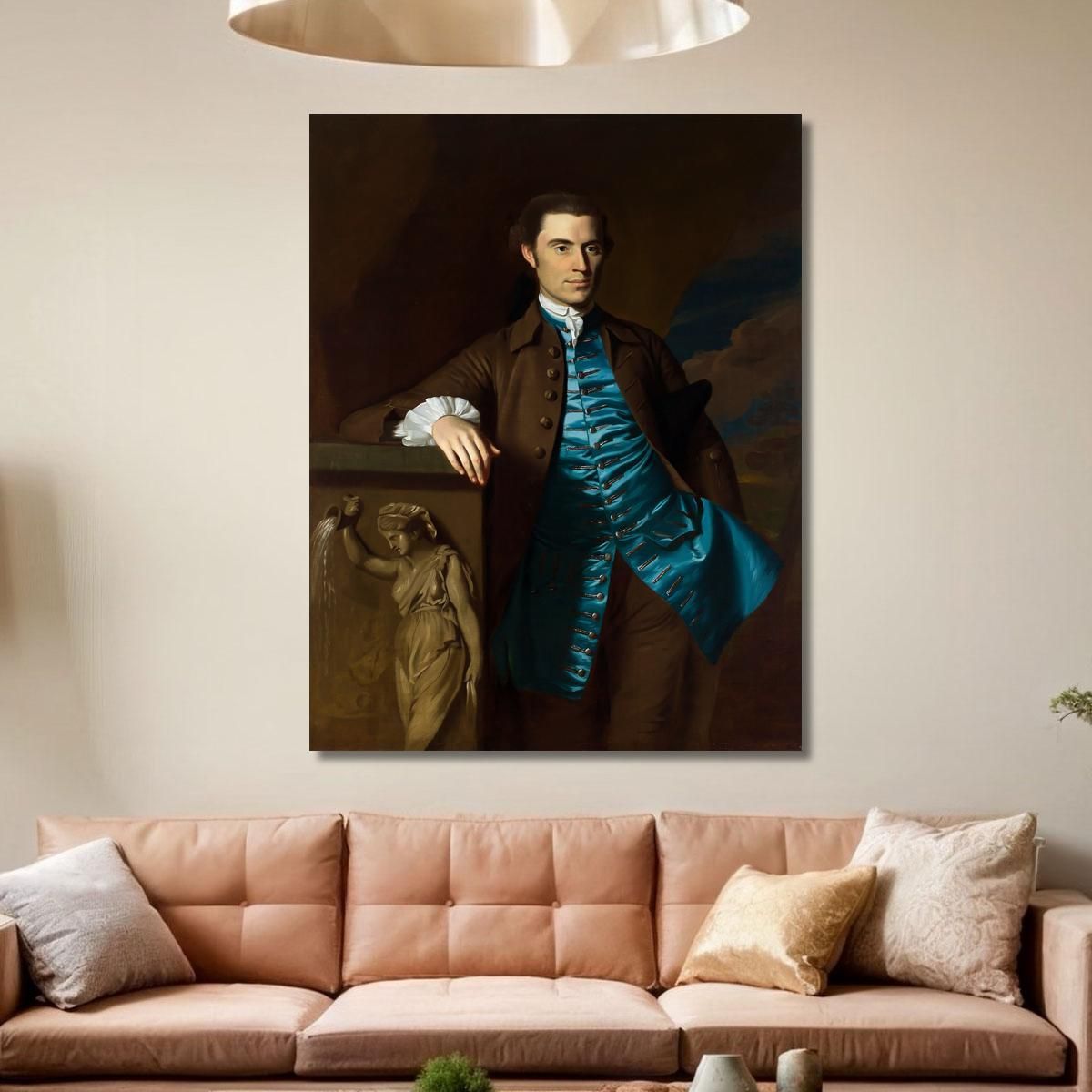 Thaddeus Burr John Singleton Copley jsg63 canvas print 