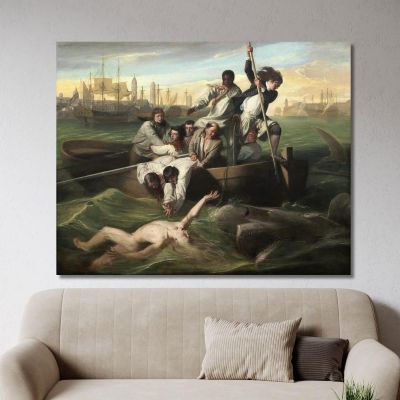 Watson And The Shark John Singleton Copley jsg67 canvas print 