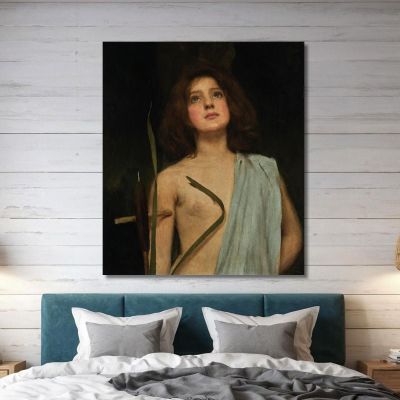 A Young Saint John William Waterhouse jww5 canvas print 