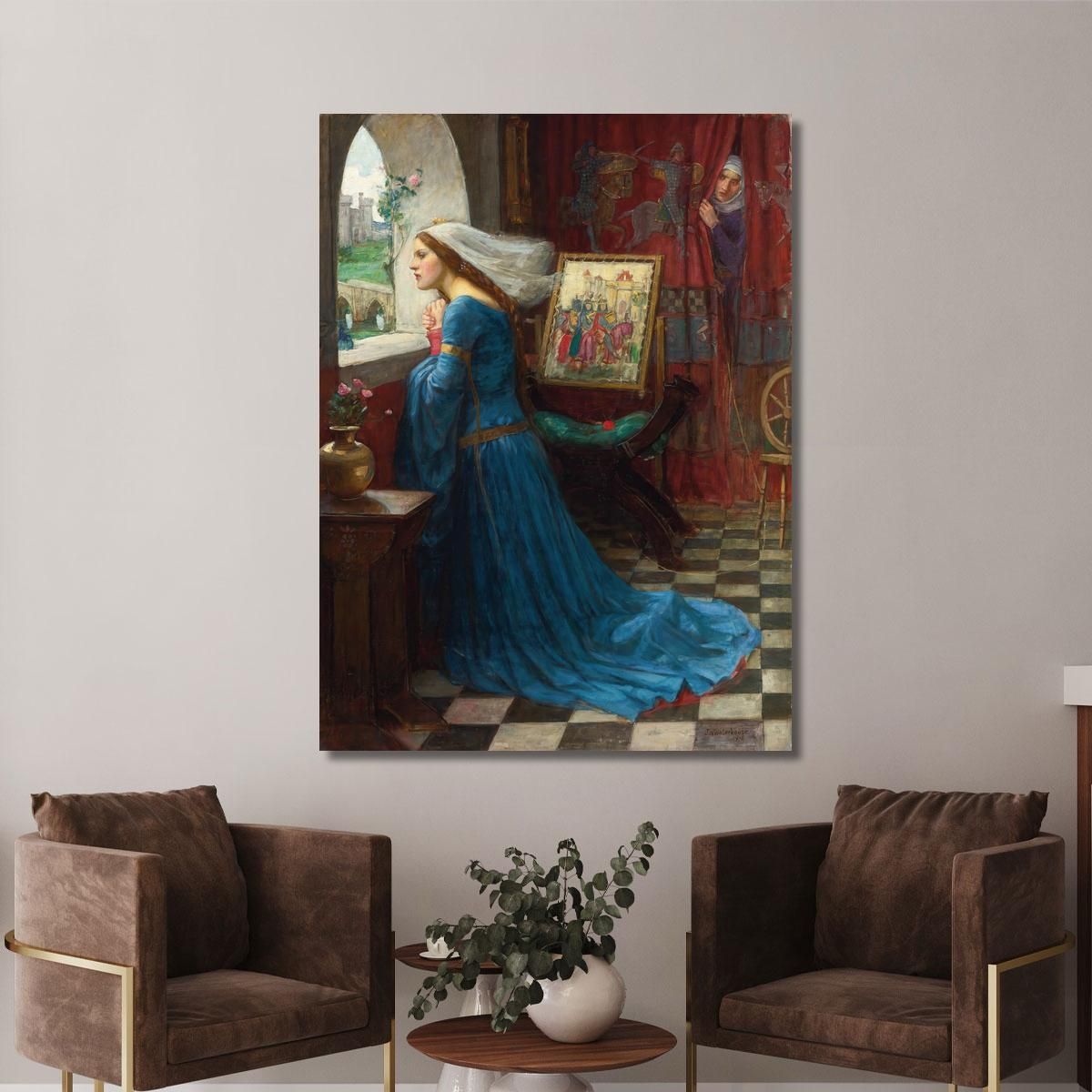 Fair Rosamund John William Waterhouse jww12 canvas print 