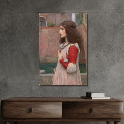 Juliet John William Waterhouse jww19 canvas print 