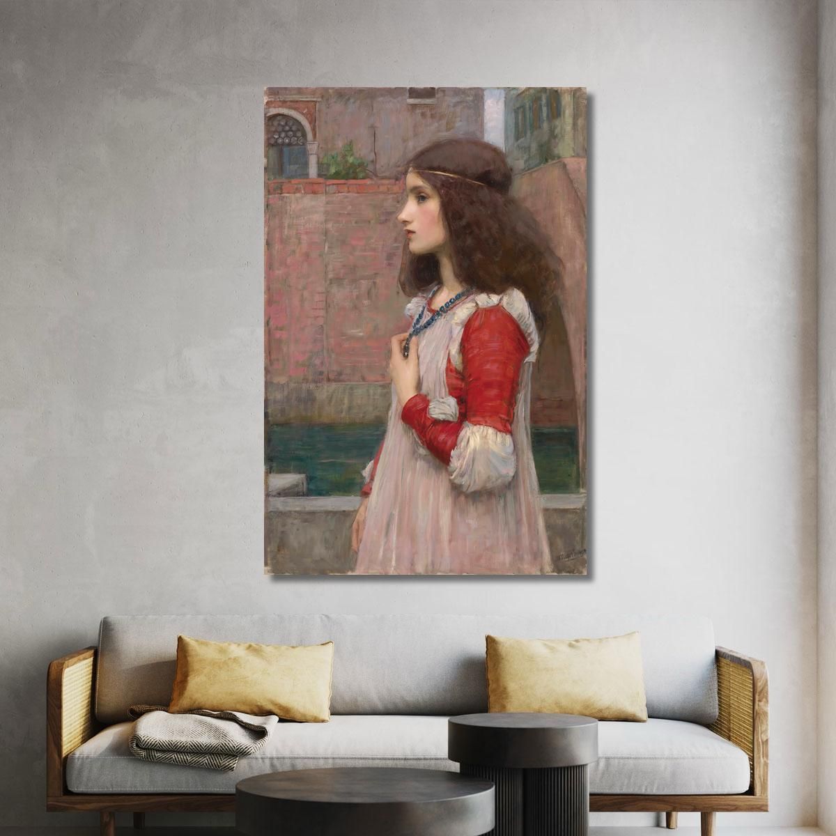 Juliet John William Waterhouse jww19 canvas print 