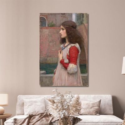 Juliet John William Waterhouse jww19 canvas print 