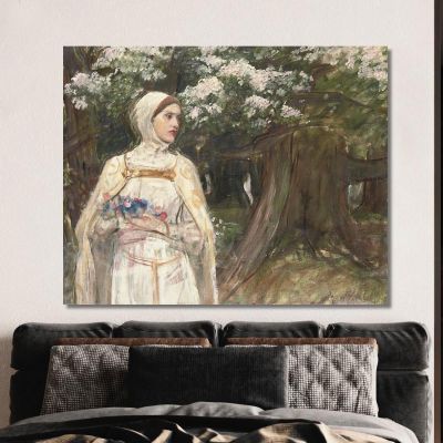 Matilda John William Waterhouse jww23 canvas print 
