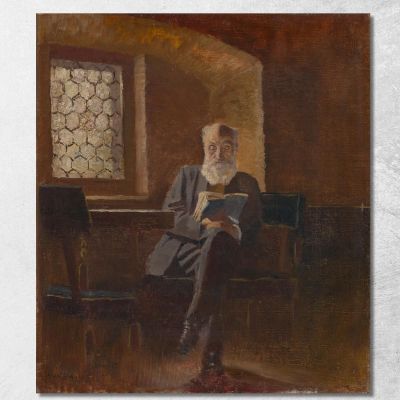 Baron Eduard Mednyánszky The Painter'S Father Ladislav Mednyánszky lmd6 canvas print 