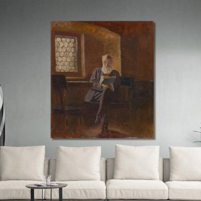 Baron Eduard Mednyánszky The Painter'S Father Ladislav Mednyánszky lmd6 canvas print 