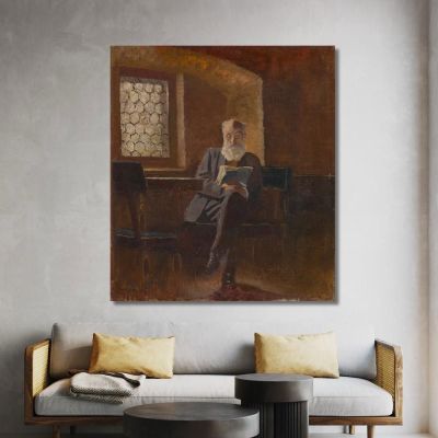 Baron Eduard Mednyánszky The Painter'S Father Ladislav Mednyánszky lmd6 canvas print 