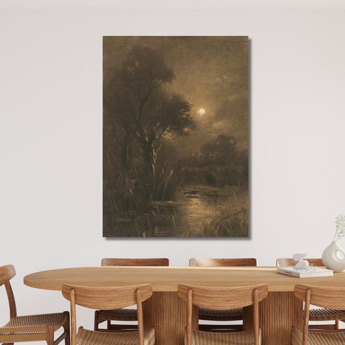 Evening Landscape 2 Ladislav Mednyánszky lmd19 canvas print 