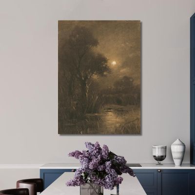 Evening Landscape 2 Ladislav Mednyánszky lmd19 canvas print 