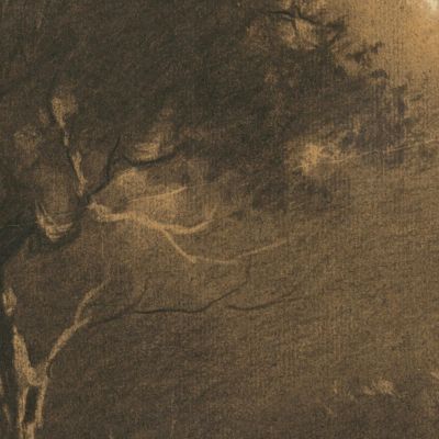 Evening Landscape 2 Ladislav Mednyánszky lmd19 canvas print