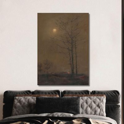 Evening Landscape Ladislav Mednyánszky lmd20 canvas print 