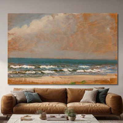 Seascape From Połąga Leon Wyczółkowski lwy55 canvas print 