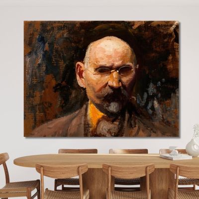 Self-Portrait Leon Wyczółkowski lwy60 canvas print 