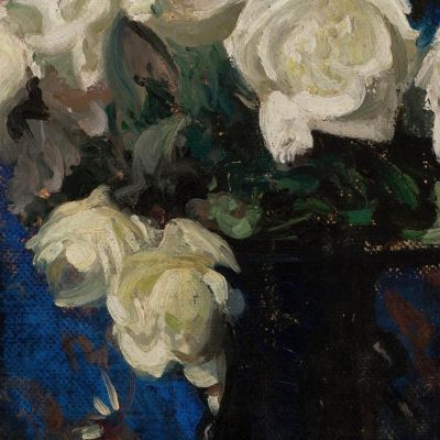 White Roses Leon Wyczółkowski lwy65 canvas print