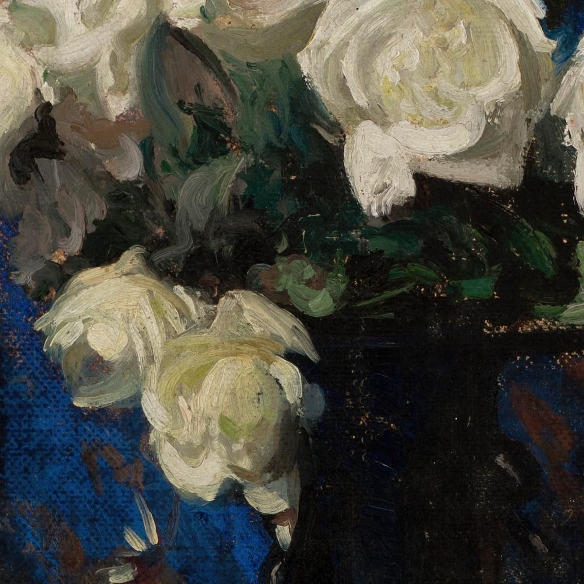 White Roses Leon Wyczółkowski lwy65 canvas print