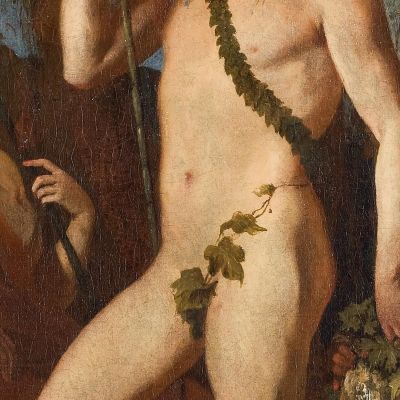 Bacchus-Apollo Nicolas Poussin nps6 canvas print