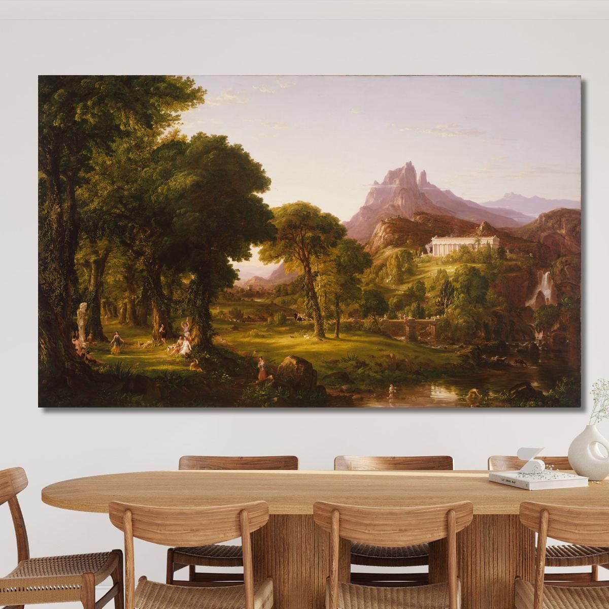 Dream Of Arcadia Thomas Cole tcl12 canvas print 