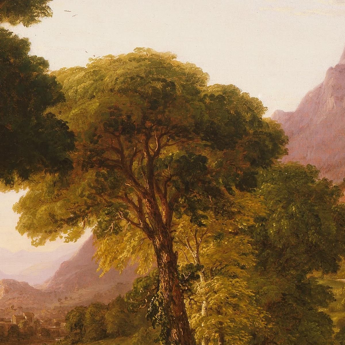 Dream Of Arcadia Thomas Cole tcl12 canvas print