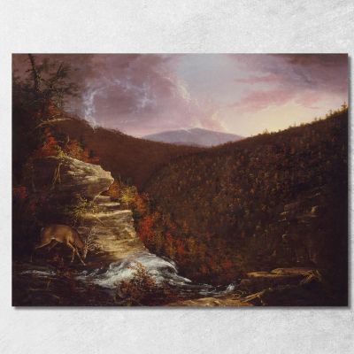 From The Top Of Kaaterskill Falls Thomas Cole tcl14 canvas print 