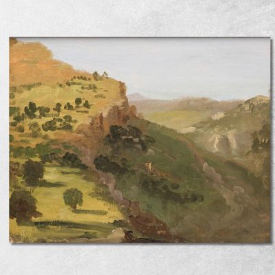 Italian Landscape Thomas Cole tcl18 canvas print 