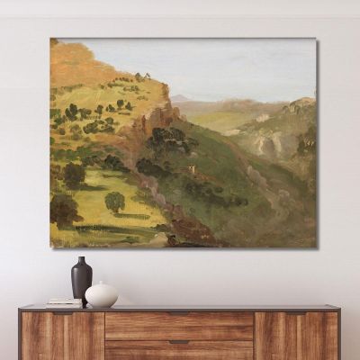 Italian Landscape Thomas Cole tcl18 canvas print 