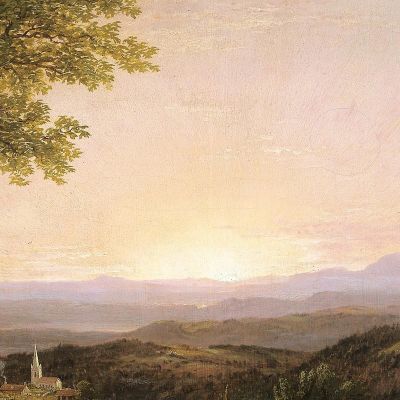 New England Scenery Thomas Cole tcl24 canvas print