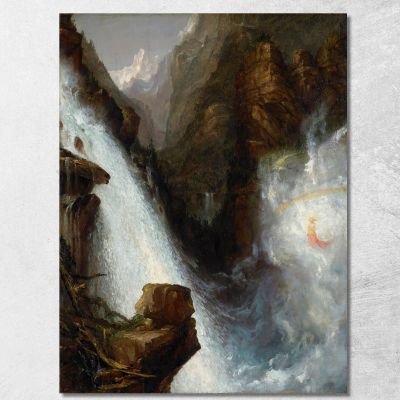 Scene From Byron'S Manfred Thomas Cole tcl27 canvas print 