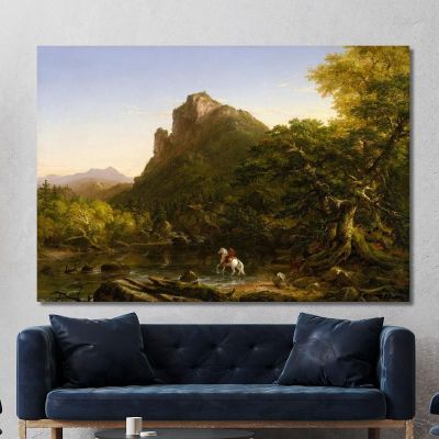 The Mountain Ford Thomas Cole tcl40 canvas print 