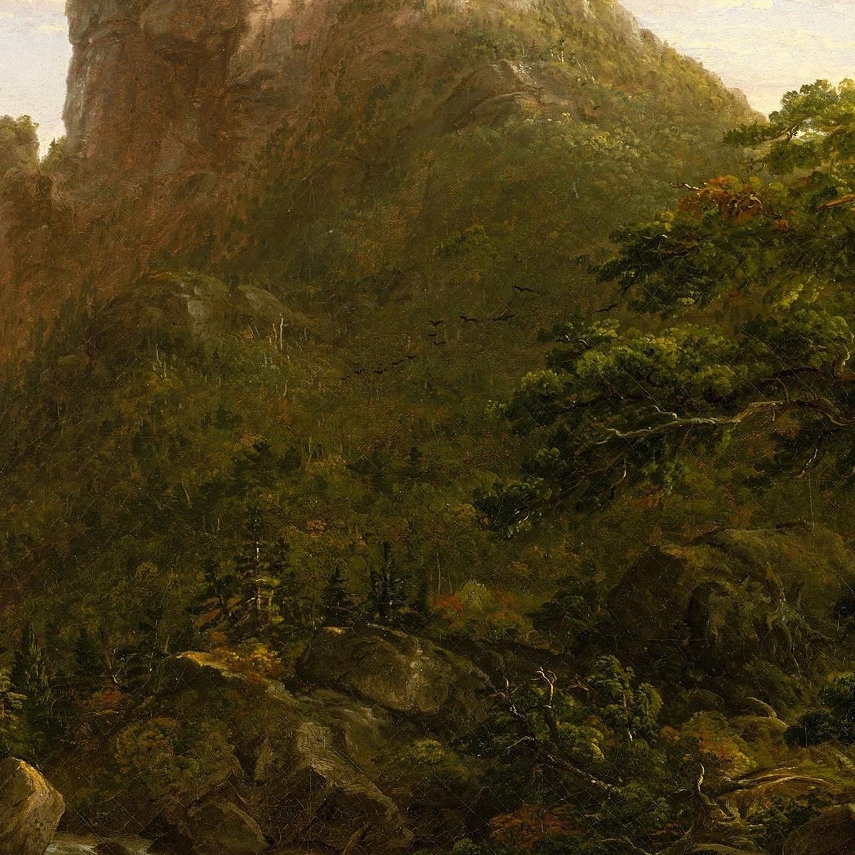 The Mountain Ford Thomas Cole tcl40 canvas print