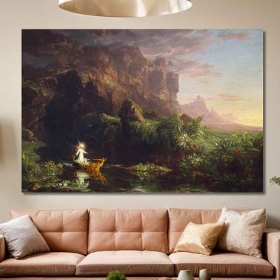 The Voyage Of Life Childhood Thomas Cole, tcl48 canvas print