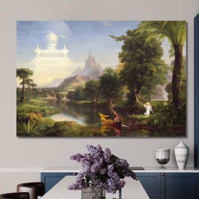 The Voyage Of Life Youth Thomas Cole, tcl51 canvas print