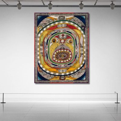 The Napf Adolf Wölfli awl6 canvas print 