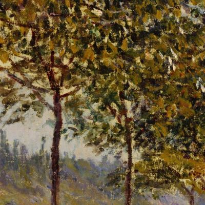 June Morning In Saint-Mammès Alfred Sisley asi22 canvas print June Morning In Saint-Mammès Alfred Sisley asi22 canvas print