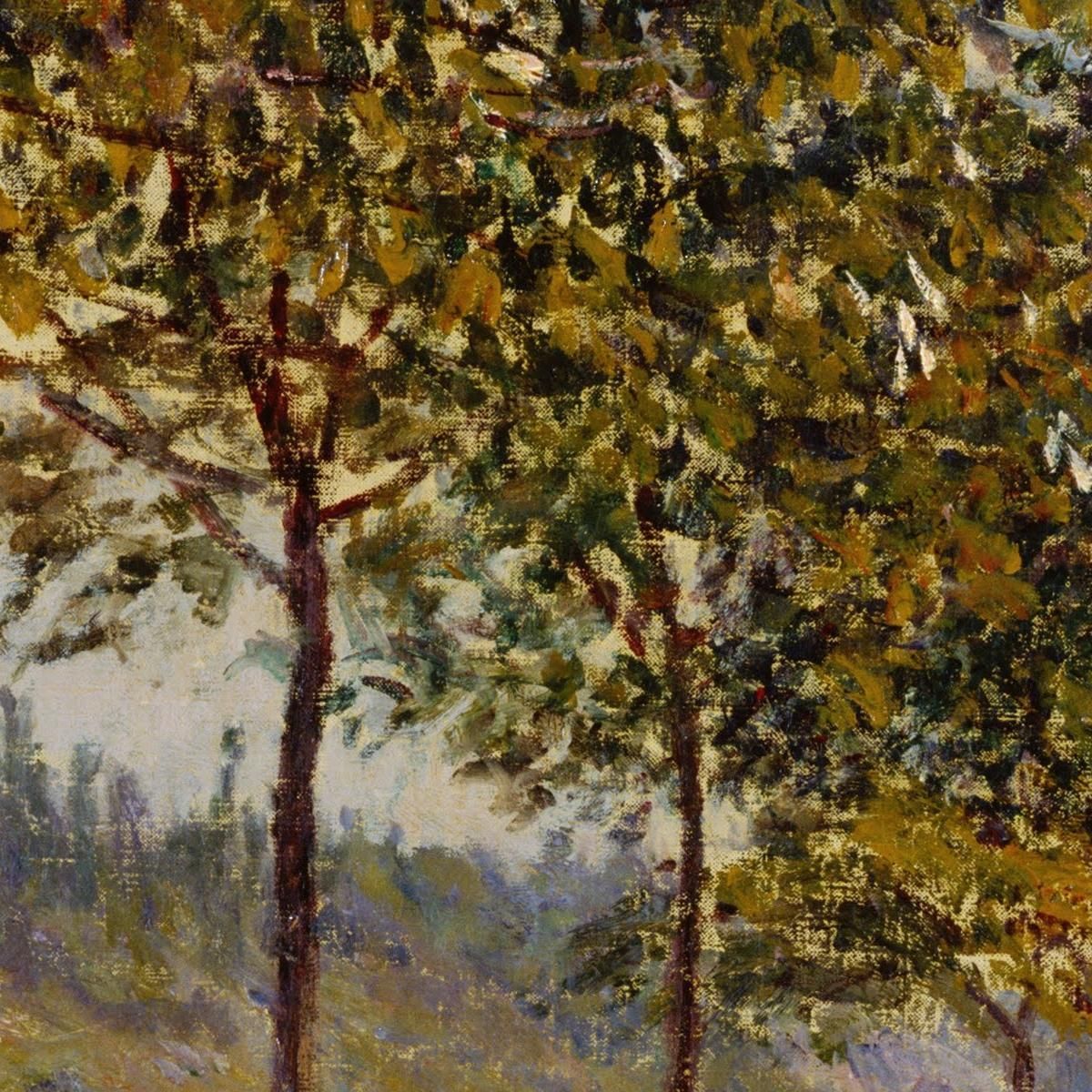 June Morning In Saint-Mammès Alfred Sisley asi22 canvas print