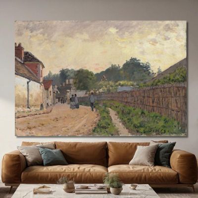 Marly-Le-Roi Alfred Sisley asi56 canvas print 