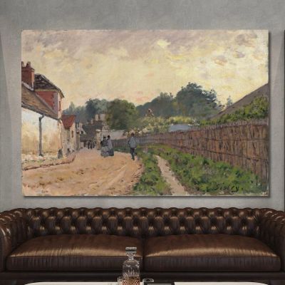Marly-Le-Roi Alfred Sisley asi56 canvas print 
