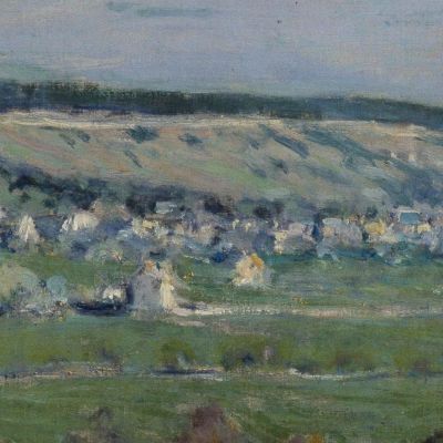 The Terrace At Saint-Germain: Spring Alfred Sisley asi89 canvas print