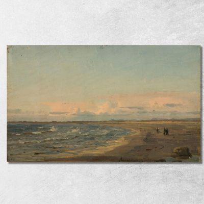 Evening Jæren Amaldus Nielsen ani9 canvas print 
