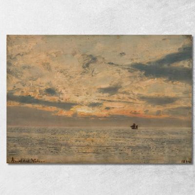 Evening Mood Amaldus Nielsen ani19 canvas print 